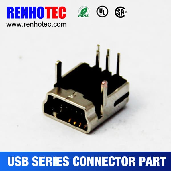 USB 3_0 3_1 A Female SMT Terminal Micro Mini USB Connector P